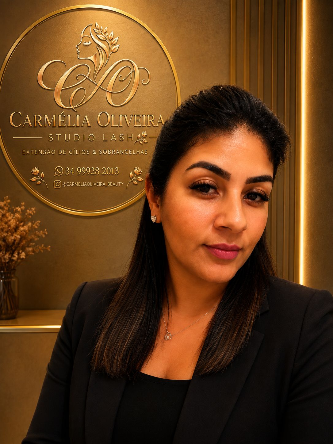 Carmélia Oliveira — Especialista em extensão de cílios no Studio Lash em Araguari