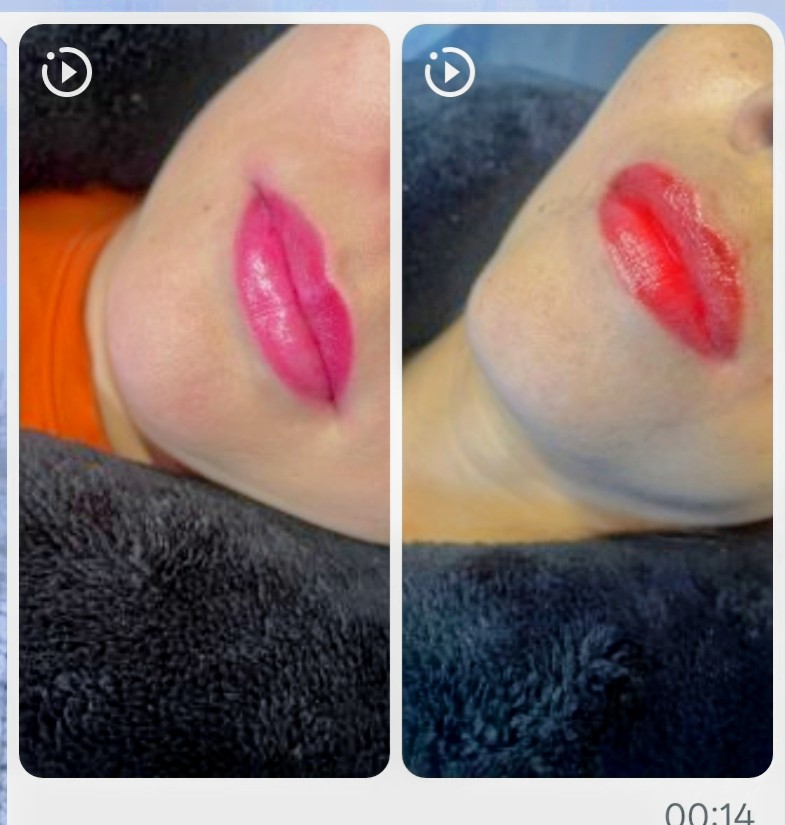 Resultado de SPA Labial (com ou sem henna) no Studio Lash